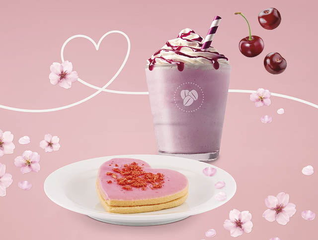 Lásky čas v Costa Coffee 🌸🍒
